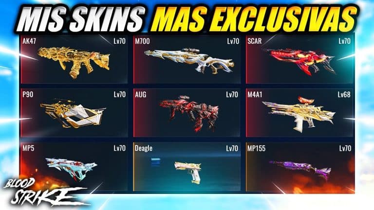 cuales son las ultimas skins disponibles en Bloodstrike
